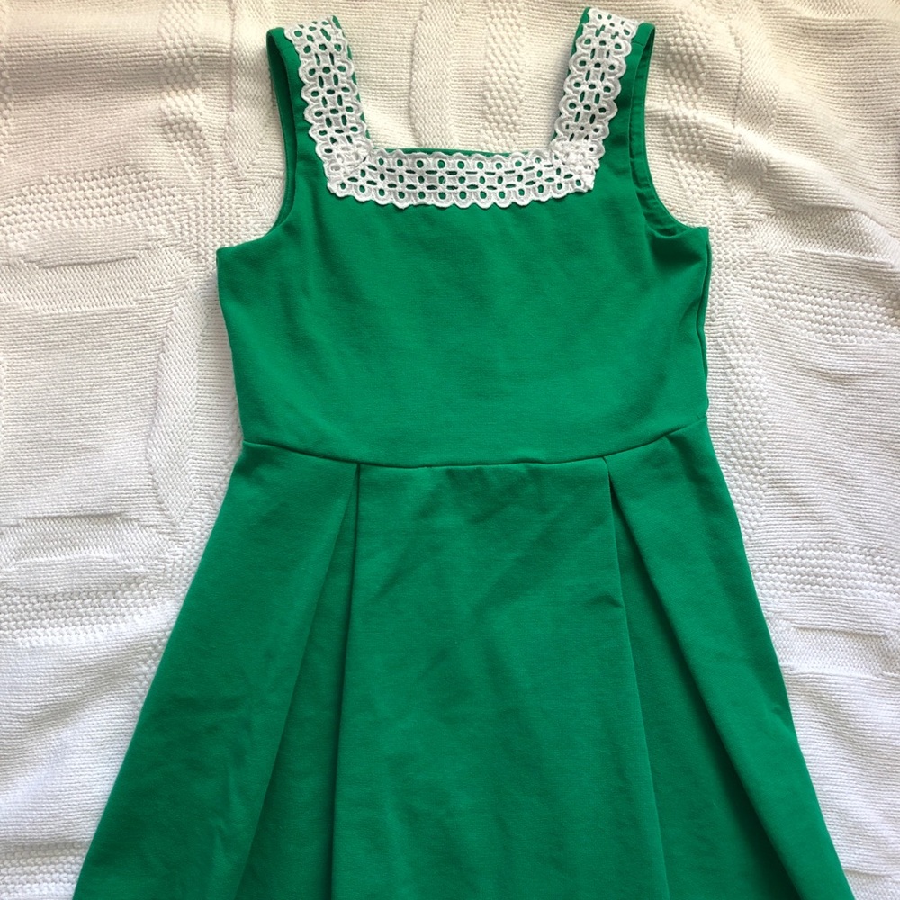 SOLD Janie & Jack Green Dress
